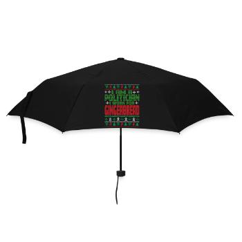 Politicien Dicton de Noël - Parapluie standard - noir - Devant