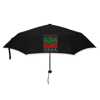 Soldat Weihnachten Spruch - Regenschirm (klein) - Schwarz - Vorne