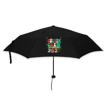 Cousin Crew 2022 Famiy Matching Christmas Pajama - Umbrella (small) - black - Front
