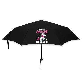 Locksmith Lock Picking Employee Locksmith - Umbrella (small) - black - Front