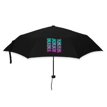 ski - Umbrella (small) - black - Front