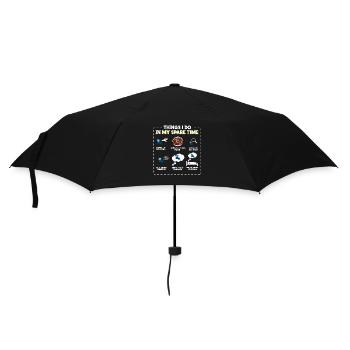 Ce que je fais pendant mon temps libre Louisiane - Parapluie standard - noir - Devant