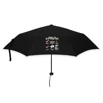Ce que je fais pendant mon temps libre Colorado - Parapluie standard - noir - Devant