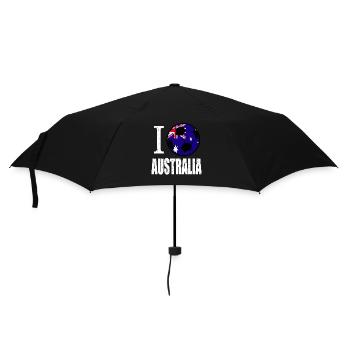 Football australien - Parapluie standard - noir - Devant