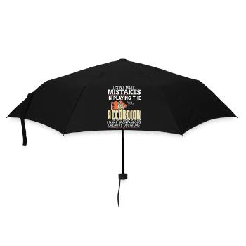 I don't make mistakes in paying the Accordion - Umbrella (small) - black - Front