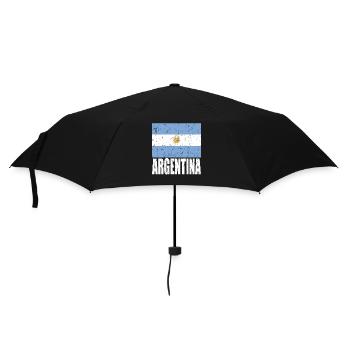 ARGENTINA flag - Umbrella (small) - black - Front