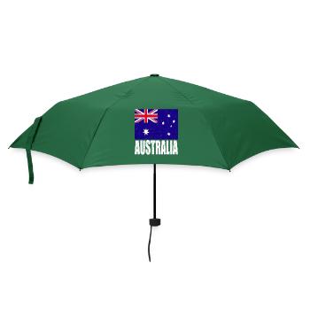 Drapeau de l’Australie - Parapluie standard - vert bouteille - Devant