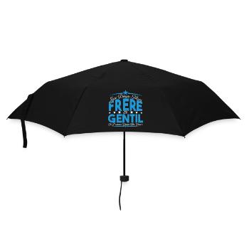 J'ai deux titres frère et Gentil. Cadeau frère. - Parapluie standard - noir - Devant