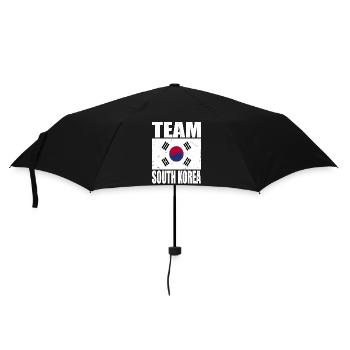 Équipe de Corée du Sud de football - Parapluie standard - noir - Devant