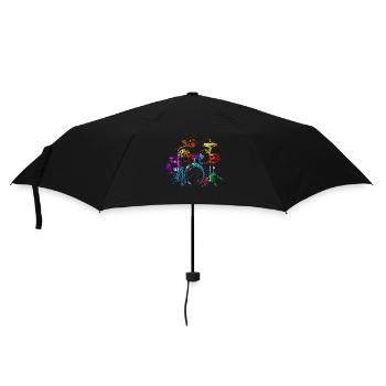 Batterie, batteur - Parapluie standard - noir - Devant