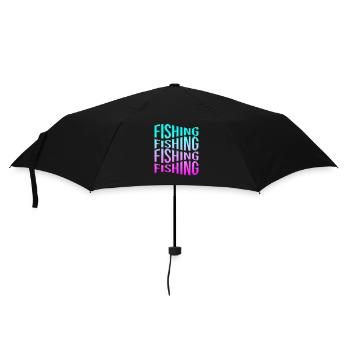 Angling - Umbrella (small) - black - Front