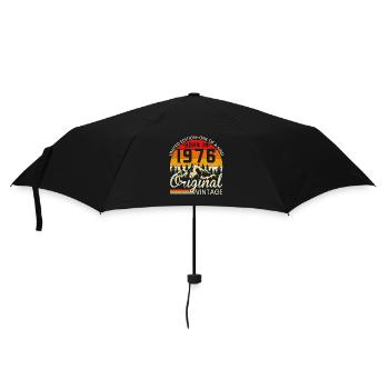 Unique En Son Genre Né En 1976 Millésime Original - Parapluie standard - noir - Devant