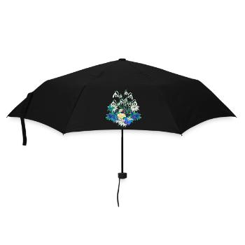 Spring Garden Nature Nature lover Hobby Gardener - Umbrella (small) - black - Front