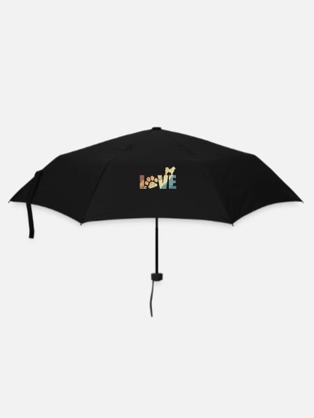 Love with Paw Alaskan Malamute Pet - Parapluie standard - noir