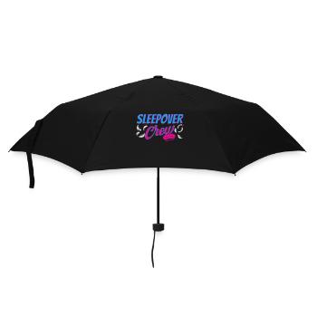 Soirée pyjama de l’équipe pour la nuit - Parapluie standard - noir - Devant