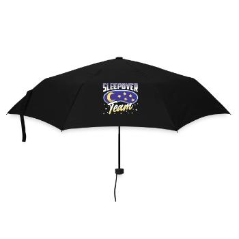 Nuit d’équipe douce - Parapluie standard - noir - Devant