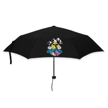Autriche Tyrol printemps Nature Amoureux de la nature Alm - Parapluie standard - noir - Devant
