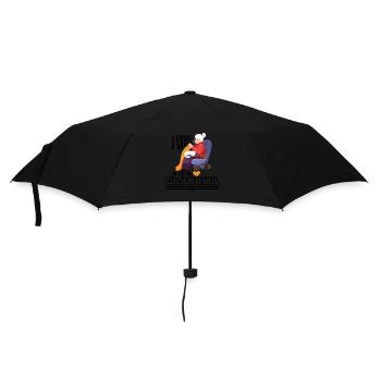 ich liebe meine Oma - Regenschirm (klein) - Schwarz - Vorne