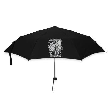 Correctional officer Guard Law enforcement officer - Umbrella (small) - black - Front