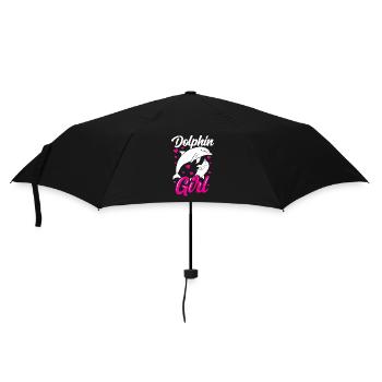 Dolphin Girl Lover Dolphins Dolphins Dolphin - Umbrella (small) - black - Front