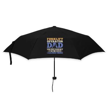 Certified Forklift Truck Operator - Umbrella (small) - black - Front