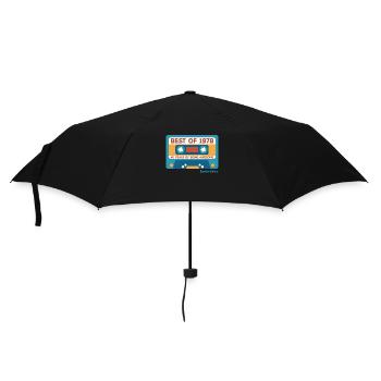 1978 Vintage Vintage Retro Geburtstagsgeschenk - Regenschirm (klein) - Schwarz - Vorne