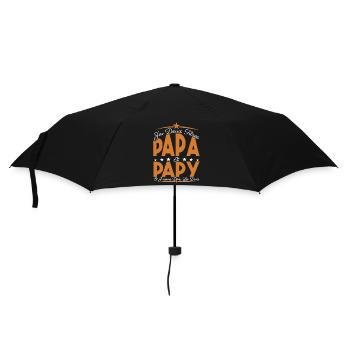 J'ai deux titres Papa et Papy, Cadeau Papa. - Parapluie standard - noir - Devant