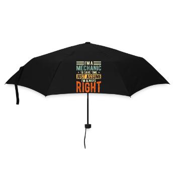 Mechanic - Umbrella (small) - black - Front