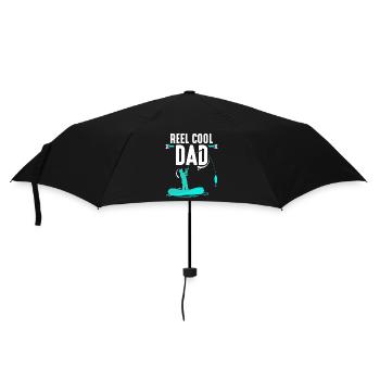 Reel Cool Papa Angler Fishing Fishing Fisherman - Umbrella (small) - black - Front
