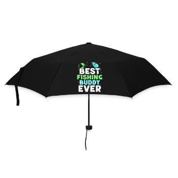 Best Fishing Buddy Fishing Friend Fishing Fishing - Umbrella (small) - black - Front