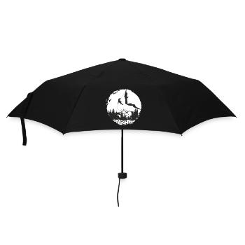 C’est l’heure de grimper - Amoureux de l’escalade - Parapluie standard - noir - Devant