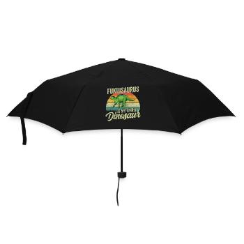 Fukuisaurus Dinosaure Enfants Dino Cadeau - Parapluie standard - noir - Devant