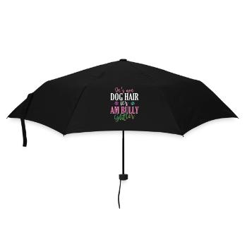 It's not Dog Hair It's AM Bully Glitter Bulldog - Umbrella (small) - black - Front