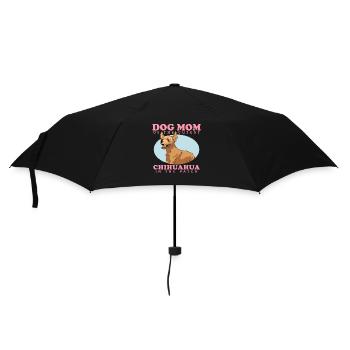 Chihuahua Maman | Chien propriétaire Chiens Cadeau - Parapluie standard - noir - Devant