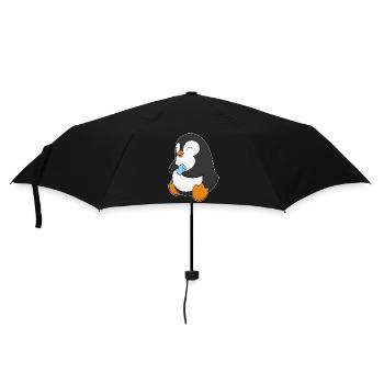 Penguin - Parapluie standard - noir - Devant