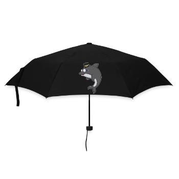 Dolphin Gentleman Top Hat - Umbrella (small) - black - Front