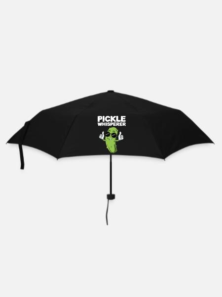 Chuchoteur de cornichons - Parapluie standard - noir