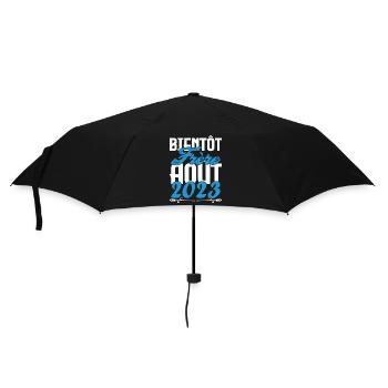 Cadeau Annonce grossesse. bientôt Frère Aout 2023. - Parapluie standard - noir - Devant