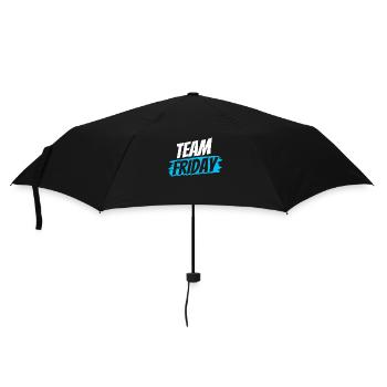 Team Friday Sarcastic Enfin Humor Weekend - Parapluie standard - noir - Devant