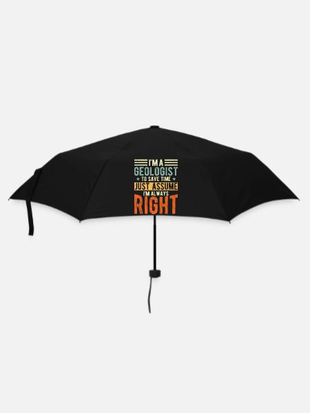 Geologist - Umbrella (small) - black