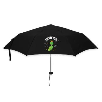 Pickle King - Umbrella (small) - black - Front