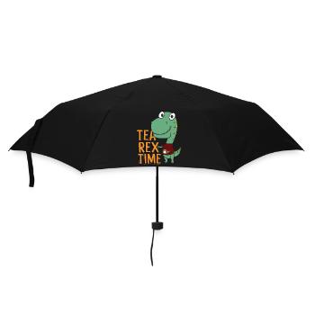 Tea Rex Time Outfit - Regenschirm (klein) - Schwarz - Vorne