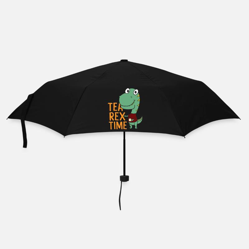 Tea Rex Time Outfit - Regenschirm (klein) - Schwarz