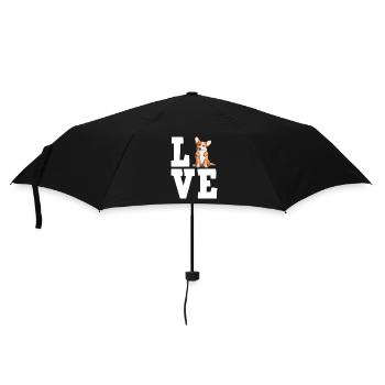 Corgi Gift Dogs - Parapluie standard - noir - Devant