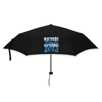 Annonce grossesse. bientôt Oncle Septembre 2023. - Parapluie standard - noir - Devant