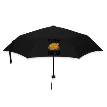 Meister Baster - Regenschirm (klein) - Schwarz - Vorne