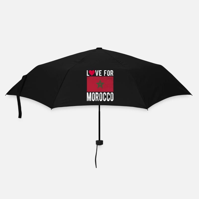 Morocco Flag - Umbrella (small) - black