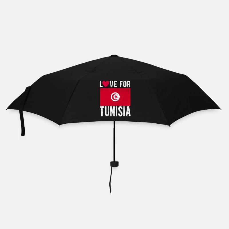 Drapeau de la Tunisie - Parapluie standard - noir
