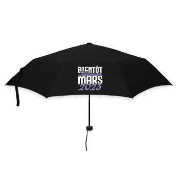 Annonce grossesse. bientôt Maman Mars 2023.maman - Parapluie standard - noir - Devant