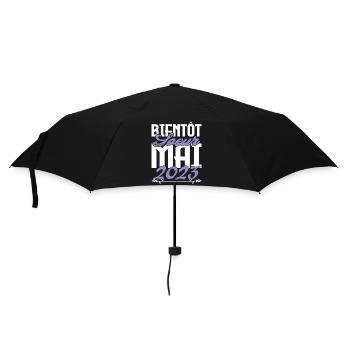 Annonce grossesse. bientôt Sœur Mai 2023.soeur - Parapluie standard - noir - Devant